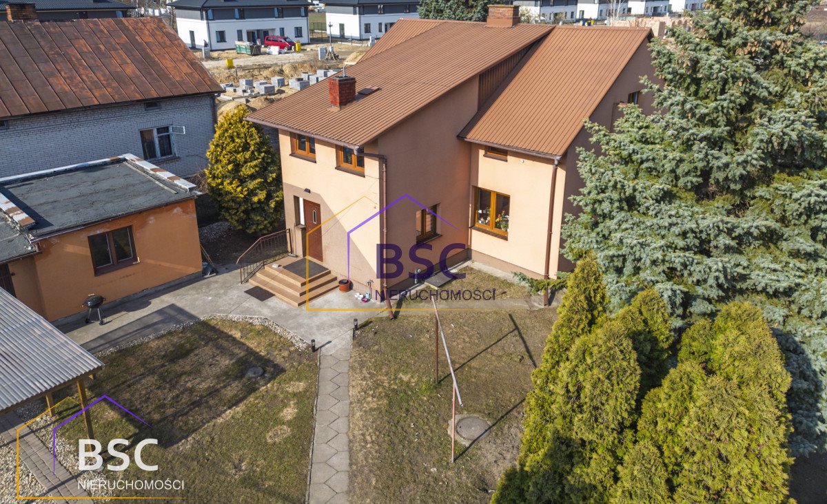 Na sprzedaż przestronny dom 138 m² z garażem i ogrodem Dosin, Borówkowa  138m2 Foto 1