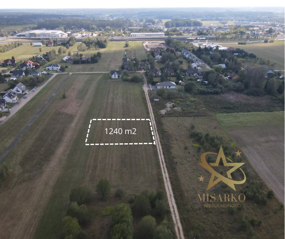 Sprzedam działkę 1240 m² z MPZP i prądem w Porosły Kolonia Porosły-Kolonia  1 240m2 Foto 1