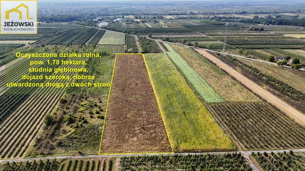 Działka rolna 1,78 ha z studnią i możliwością farmy fotowoltaicznej Kamień  17 800m2 Foto 1