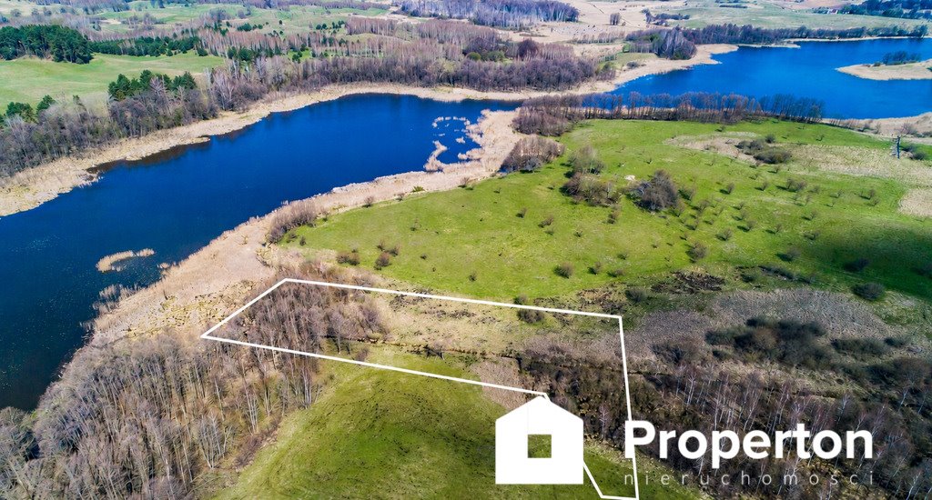 Działka 5251 m² z linią brzegową jeziora Sasek Wielki Dźwierzuty  5 251m2 Foto 1