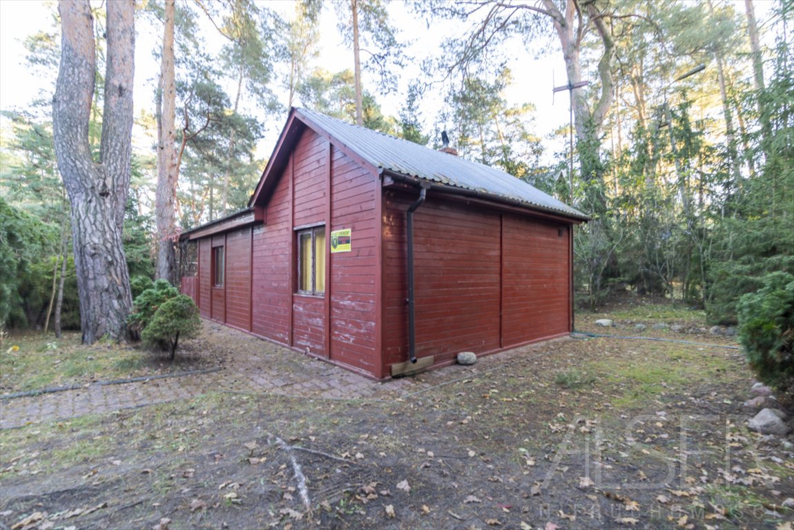 Urokliwy dom rekreacyjny 49 m², taras, ogród, zamknięty teren Nowy Lubiel, Nadnarwiańska  67m2 Foto 1