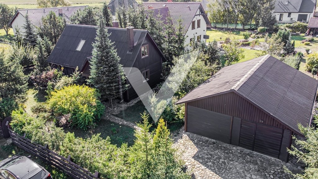 Urokliwy dom z dwoma budynkami i ogrodem w Przyłękach Przyłęki  91m2 Foto 1