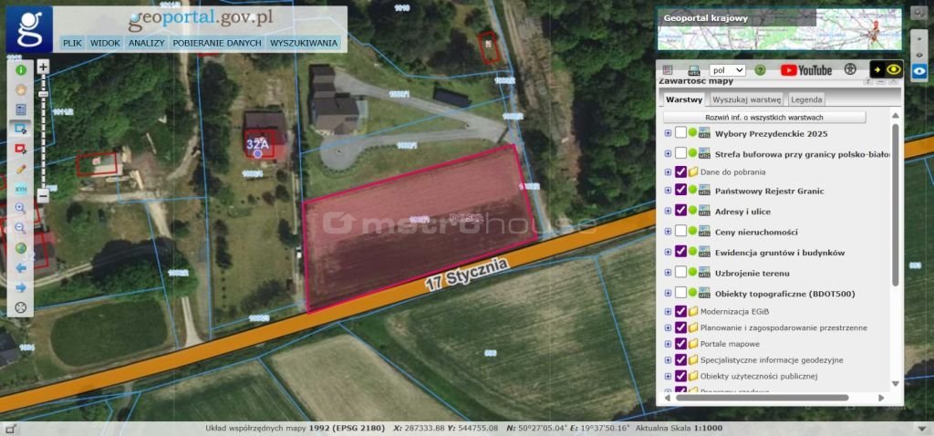 Działka budowlana 3 160 m² w Pilicy, blisko rzeki Wola Kocikowa  3 160m2 Foto 1