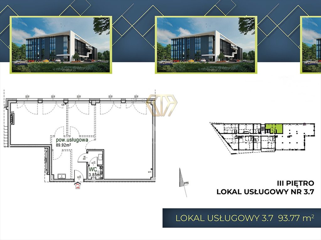 Lokal użytkowy na sprzedaż Częstochowa, Parkitka, gen. Leopolda Okulickiego  94m2 Foto 12