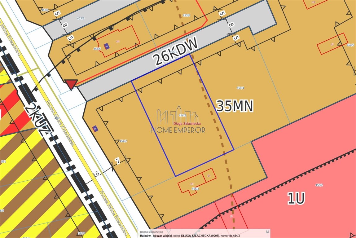 Działka 1437 m² pod zabudowę jednorodzinną - polecam! Długa Szlachecka, Prymasa Stefana Wyszyńskiego  1 437m2 Foto 1