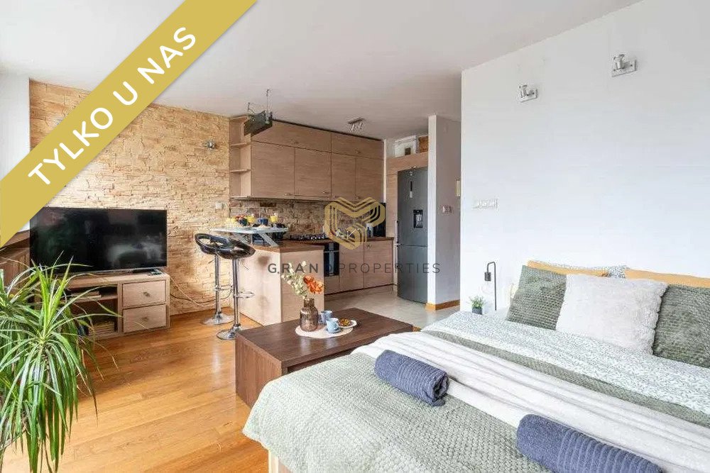 Na wynajem przestronne studio z balkonem 31 m² w Pradze-Północ Warszawa, Praga-Północ, Markowska  31m2 Foto 1