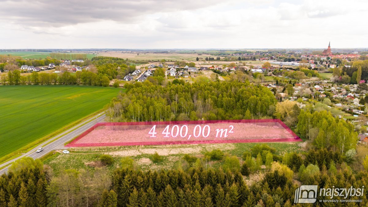 Polecam działkę 4400 m² z potencjałem zabudowy w Trzebiatowie Trzebiatów, Chełm Gryficki  4 400m2 Foto 1