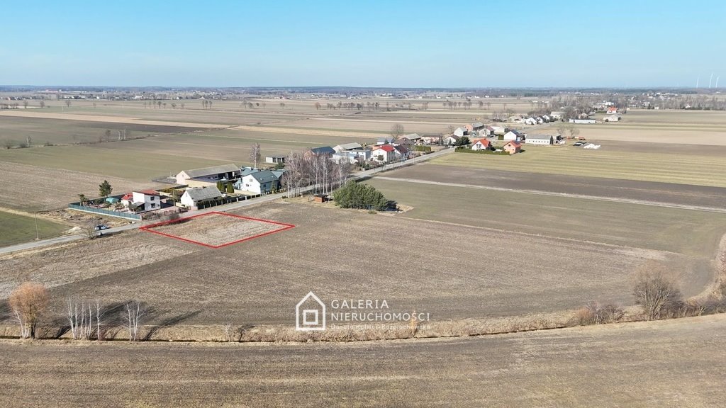 Działka budowlana 1013 m2 w Lubiecz, warunki zabudowy Lubiecz  1 013m2 Foto 1