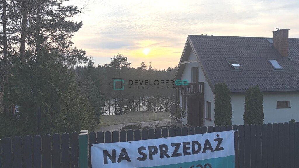Dom z własną linią brzegową nad jeziorem – Matłak Matłak  145m2 Foto 1