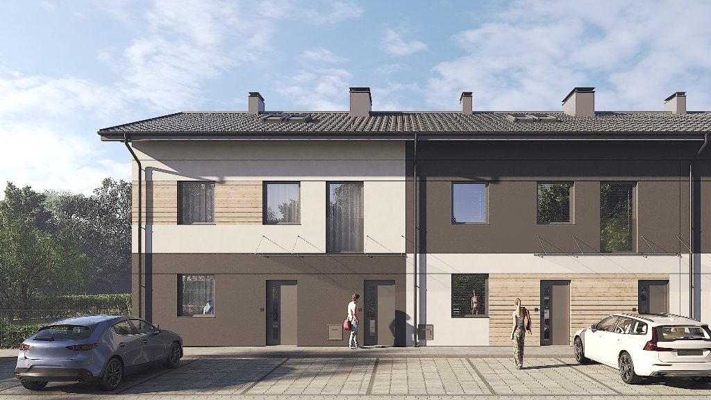 Nowoczesne 3-pokojowe z ogródkiem i tarasem w stanie deweloperskim Rzeszów, Spichlerzowa  67m2 Foto 1