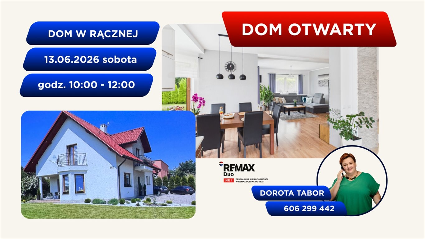 Przestronny dom wolnostojący 166 m² z ogrodem i garażem Rączna, 667  167m2 Foto 1