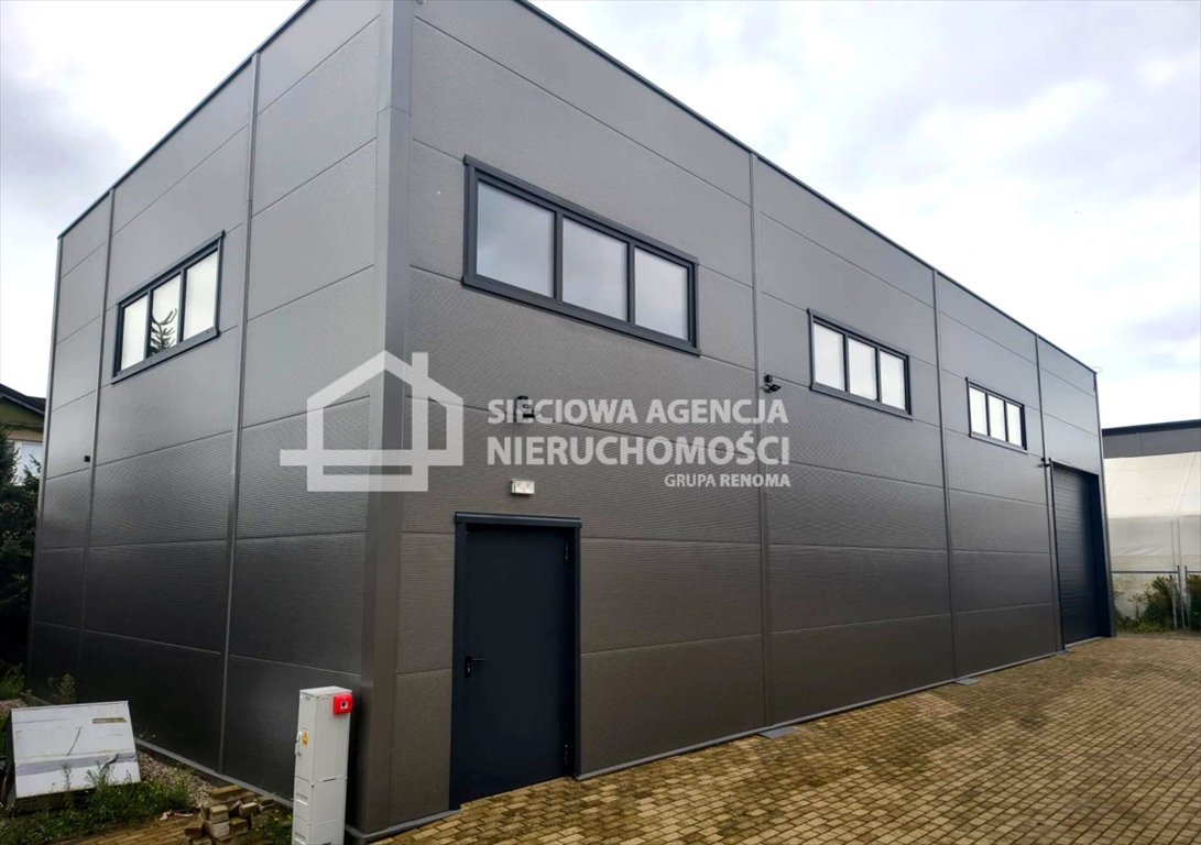 Zapraszam do wynajmu hali 183 m² w Dębogórzu, bez słupów, z bramą 3,8×4 m Dębogórze  183m2 Foto 1