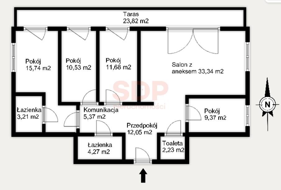 Mieszkanie na sprzedaż Wrocław, Śródmieście, Kleczków, Wybrzeże Conrada - Korzeniowskiego  108m2 Foto 6