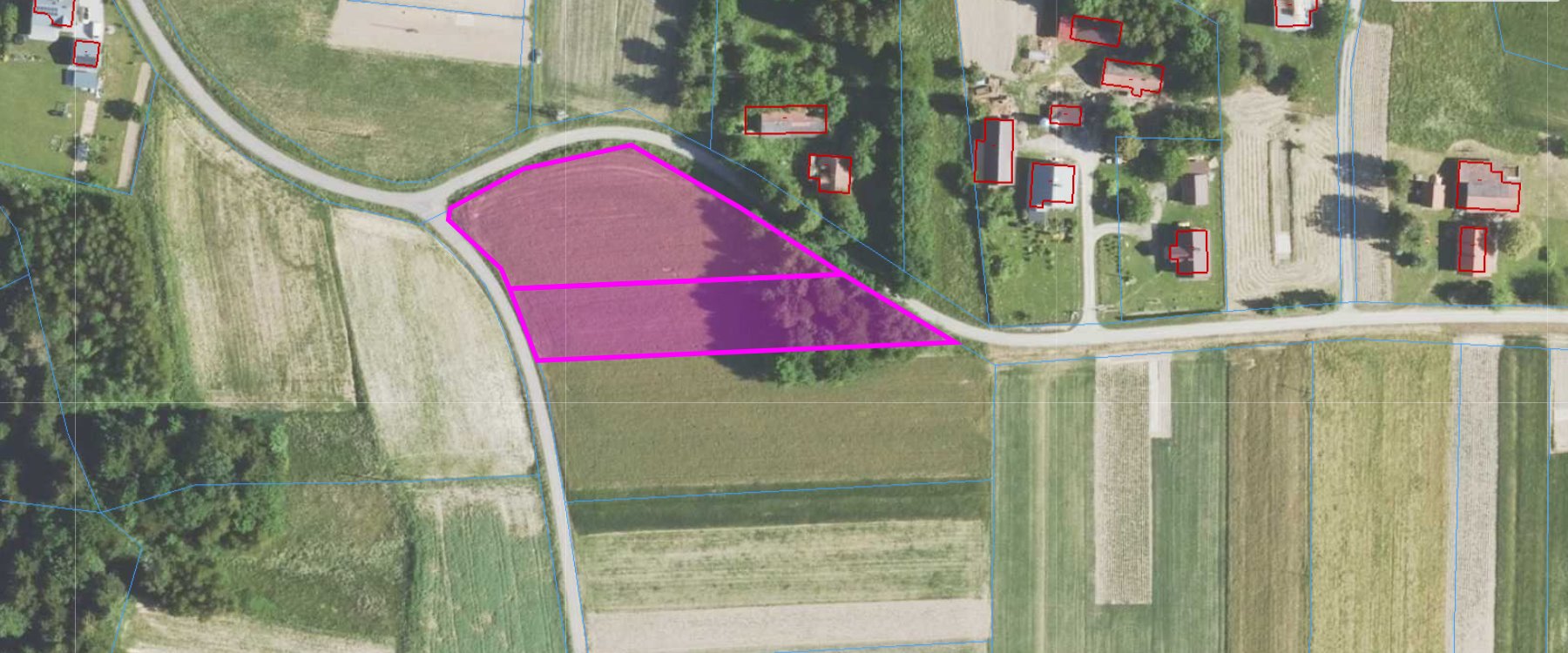 Działka budowlana 4697 m² z mediami i projektem zapraszam Lubla  4 697m2 Foto 1