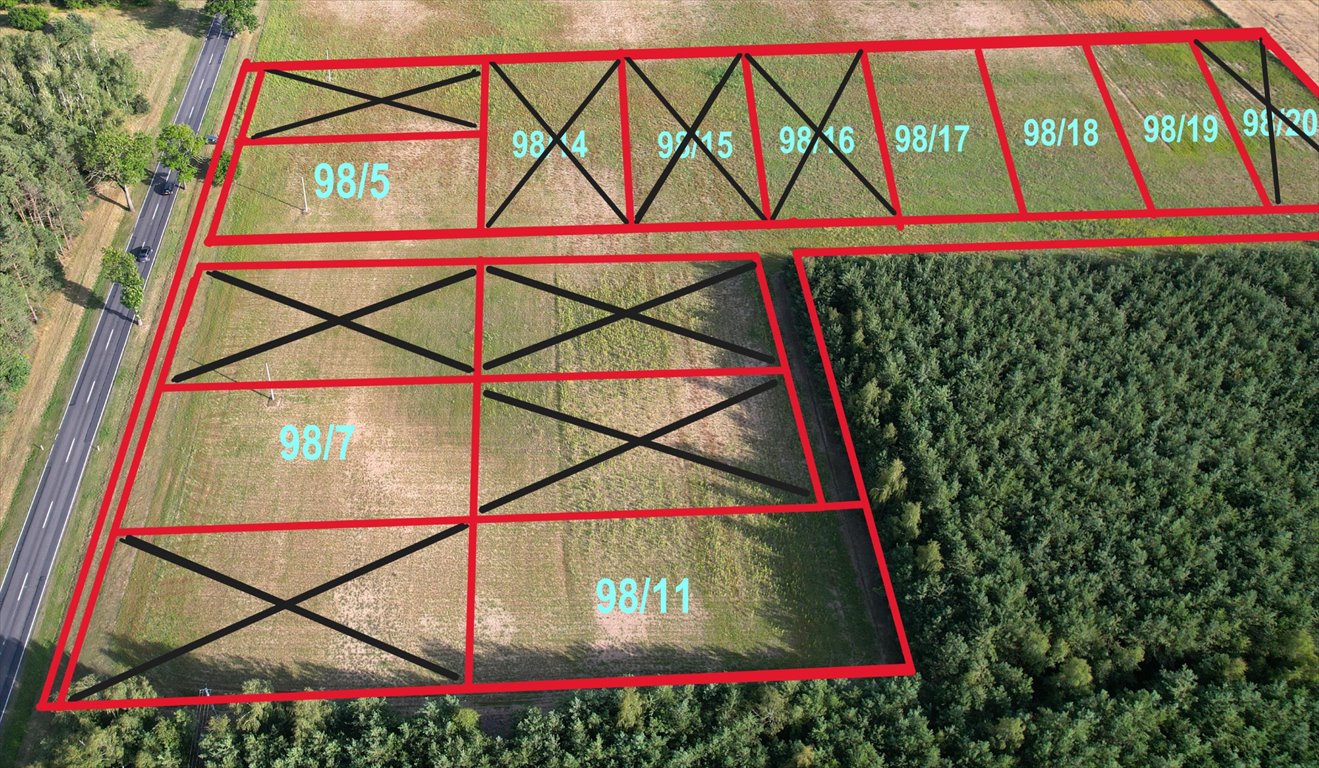 Działka budowlana na sprzedaż Zbietka  1 150m2 Foto 1