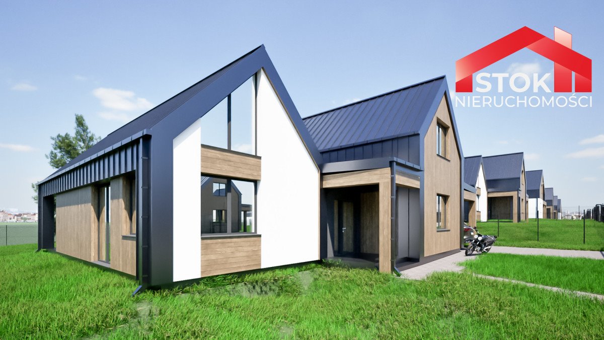 Nowoczesny dom szkieletowy 121 m2 na Mazurach z działką 3833 m2 Giże, Henrykowo  121m2 Foto 1