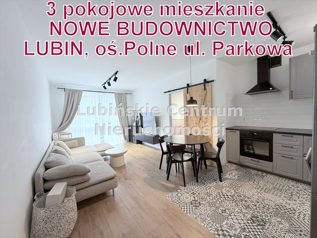 Sprzedam przestronne 3-pokojowe mieszkanie 59 m² w Lubinie: Lubin Polne