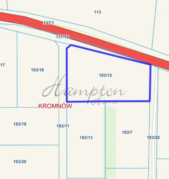 Działka rolna na sprzedaż Kromnów  4 000m2 Foto 1