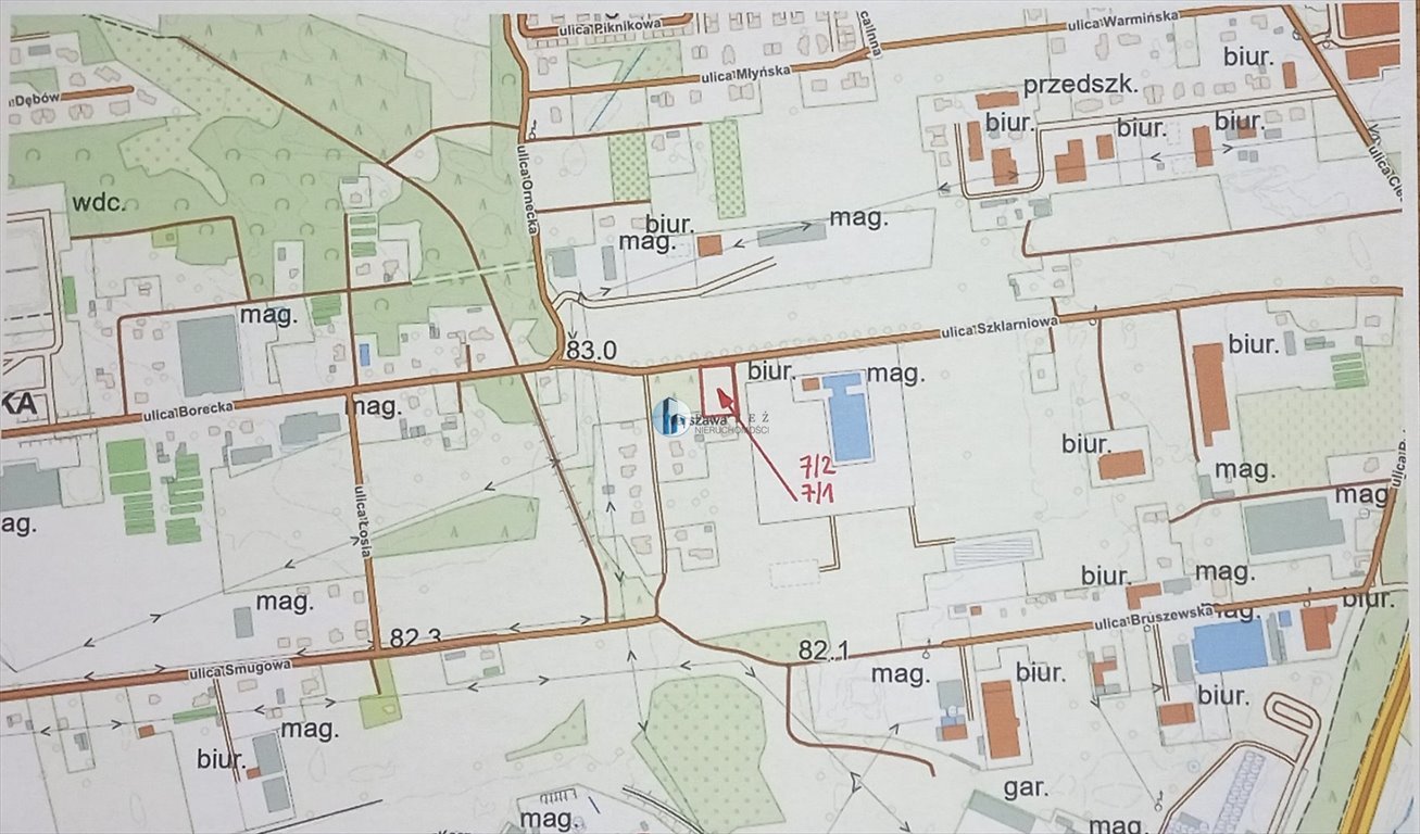 Działka inna na sprzedaż Warszawa, Białołęka, Szklarniowa  1 769m2 Foto 1