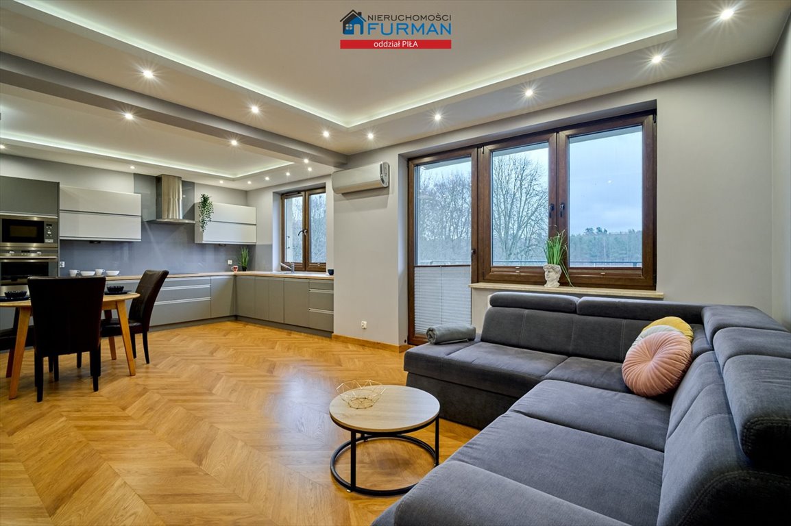 Przestronne 3 pokoje z widokiem na zieleń i rzekę Piła  72m2 Foto 1