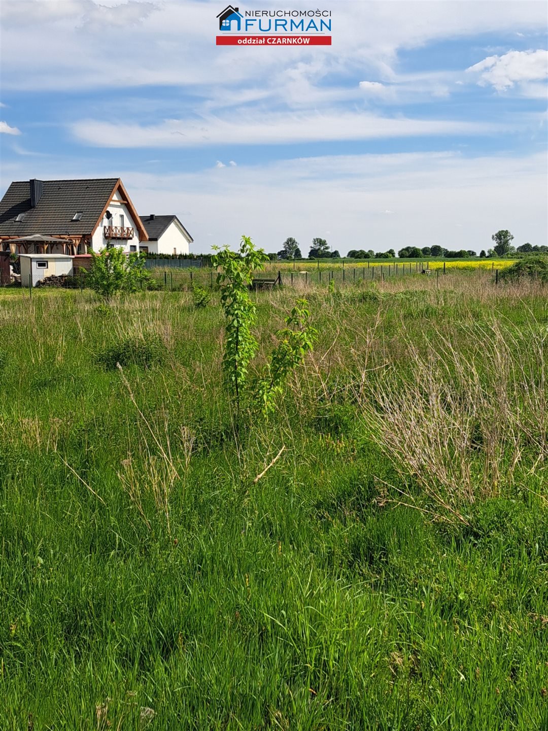 Działka budowlana na sprzedaż Lubasz  1 748m2 Foto 3