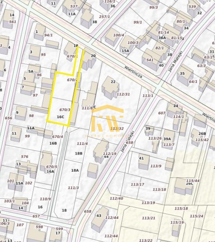 Działka pod dom w Radomiu, media, asfalt, 1133 m² Radom, Idalin  1 133m2 Foto 1