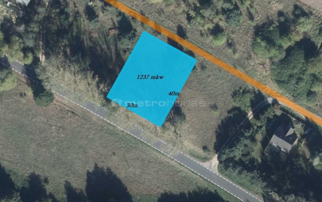 Na sprzedaż widokowa działka 1237 m² pod zabudowę w Złotniczkach Złotniczki  1 237m2 Foto 1
