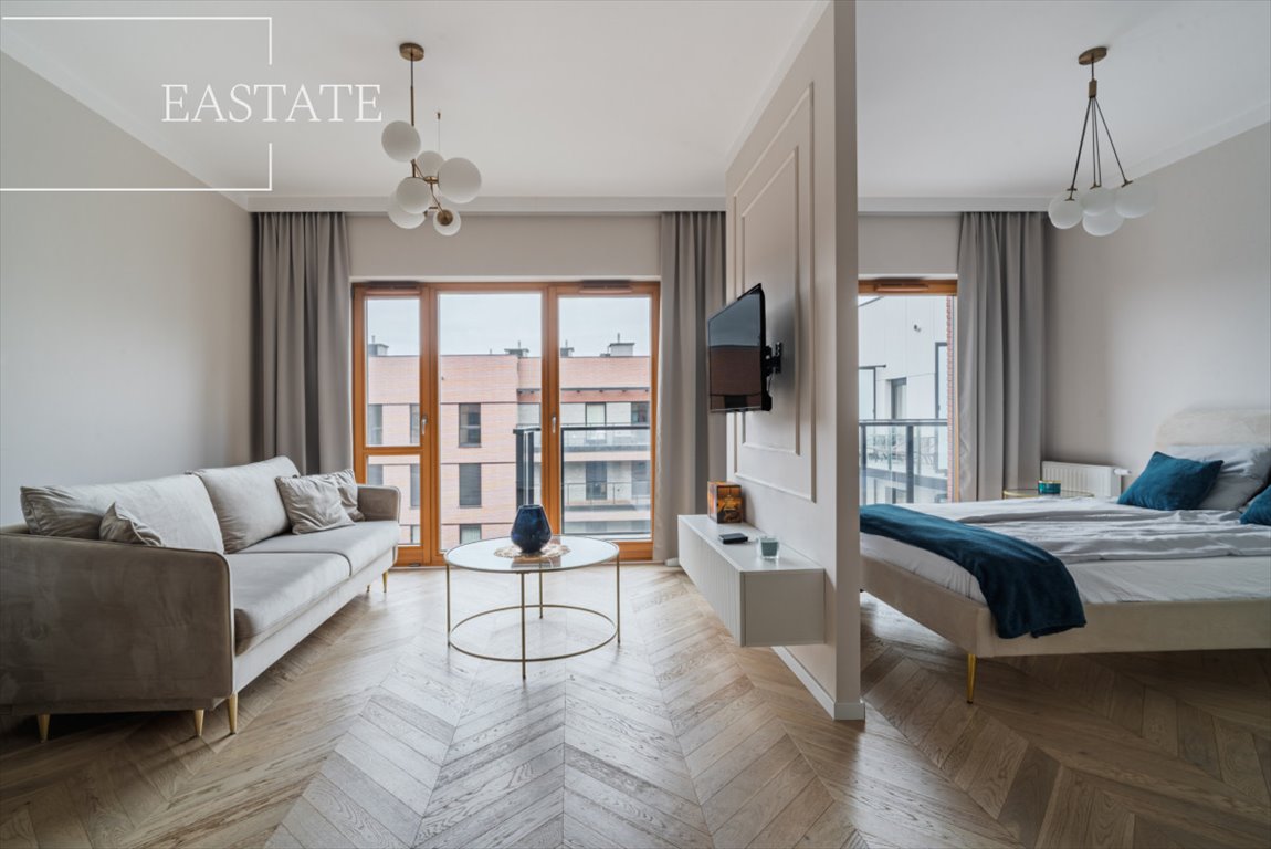 Nowoczesny apartament 35 m² z balkonem, garażem i pełnym wyposażeniem Gdańsk, Śródmieście, Sienna Grobla  35m2 Foto 1