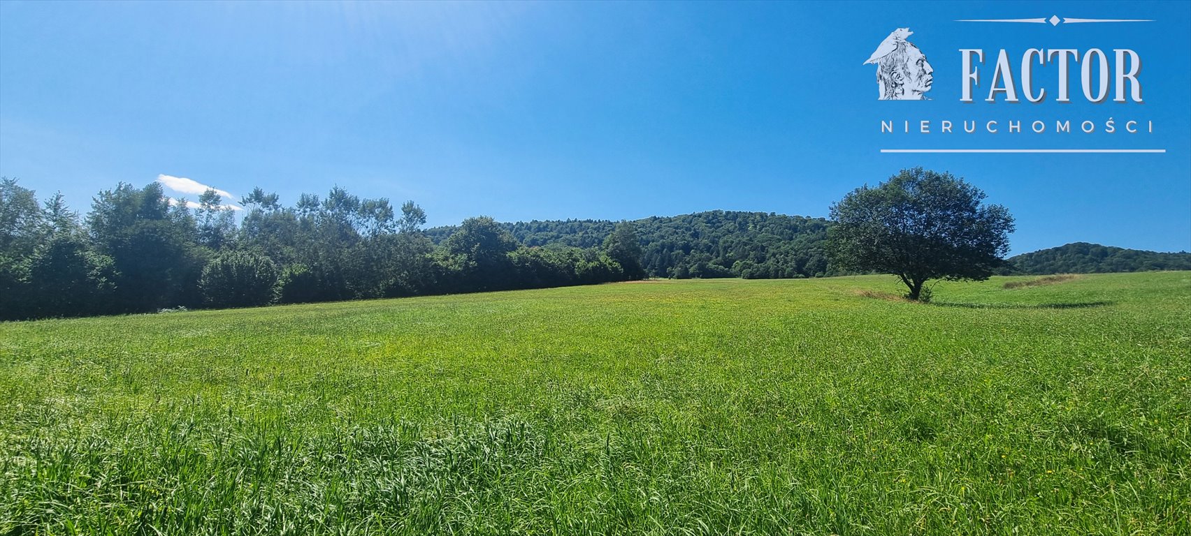 Działka budowlana 800 m² w Uściu Gorlickim, możliwość powiększenia Uście Gorlickie  800m2 Foto 1