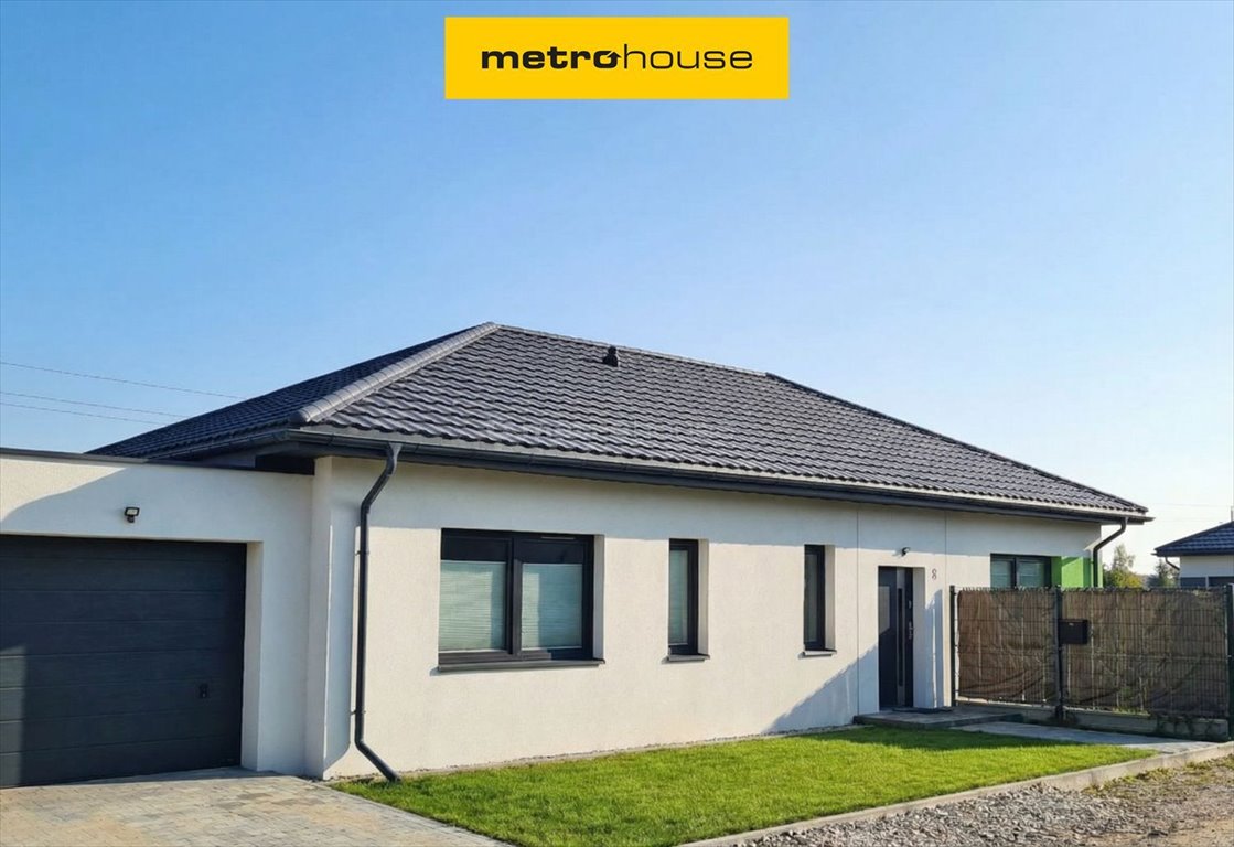 Nowoczesny dom 115 m2 z ogrodem i poddaszem w Konstantynowie Konstantynów Łódzki, Łużycka  115m2 Foto 1