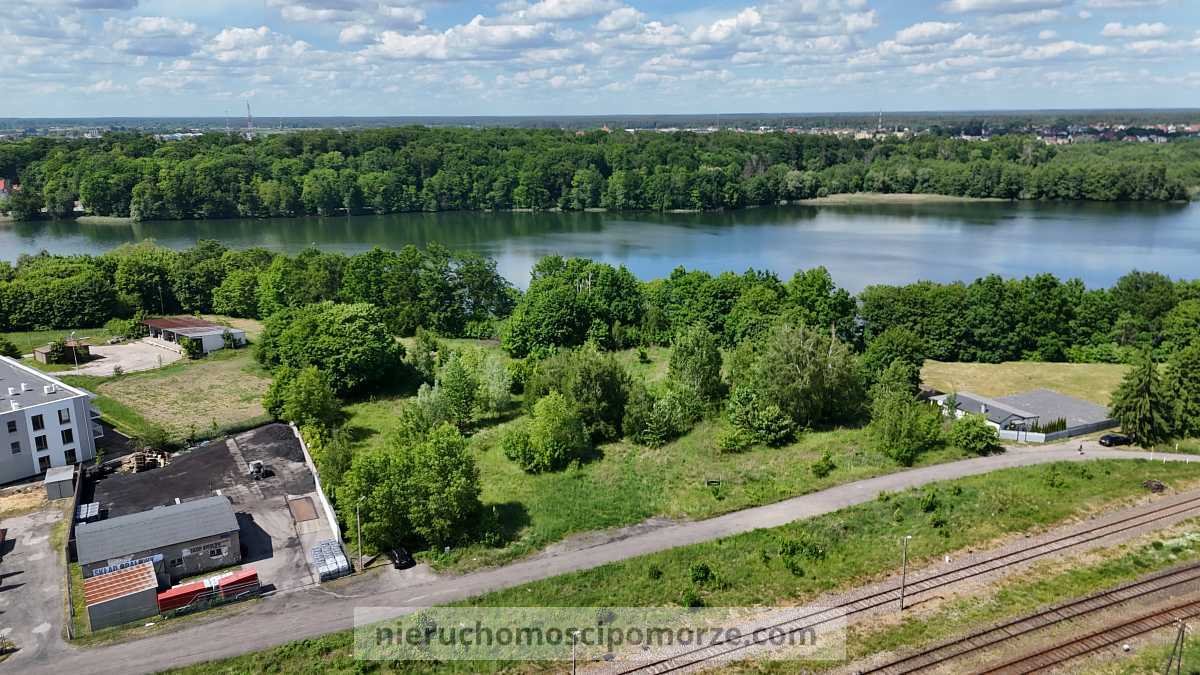 Duża działka 2501 m² pod inwestycję blisko jeziora Człuchów, Słowackiego  2 501m2 Foto 1