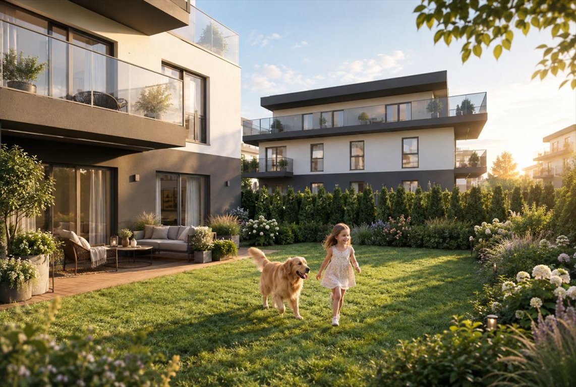 Do sprzedania nowoczesne mieszkanie z prywatnym ogrodem 155 m² w Katowicach Katowice, Zarzecze, gen. Stefana Grota-Roweckiego  81m2 Foto 1