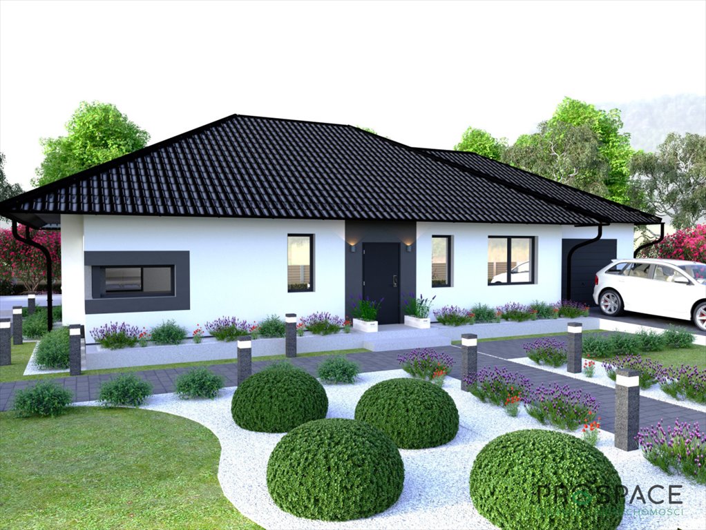 Nowoczesny dom wolnostojący 131m2 z garażem i wysokim standardem Płoty, Brzozowa  131m2 Foto 1