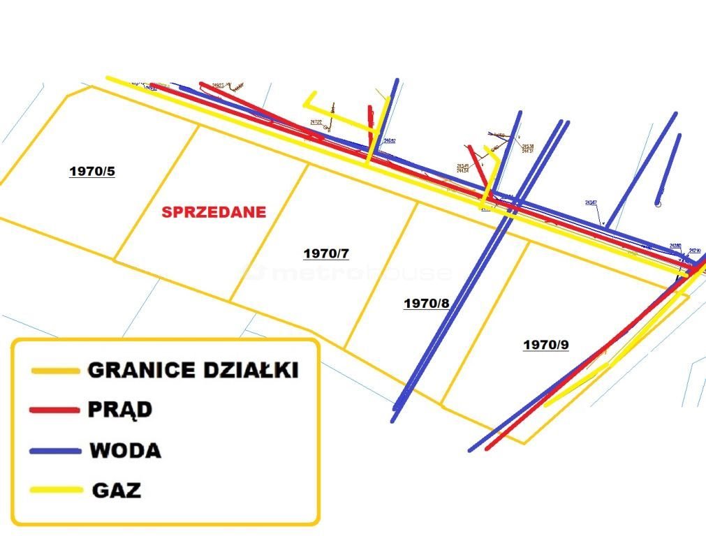 Działka inna na sprzedaż Kończyce Małe, Ceglana  1 300m2 Foto 3