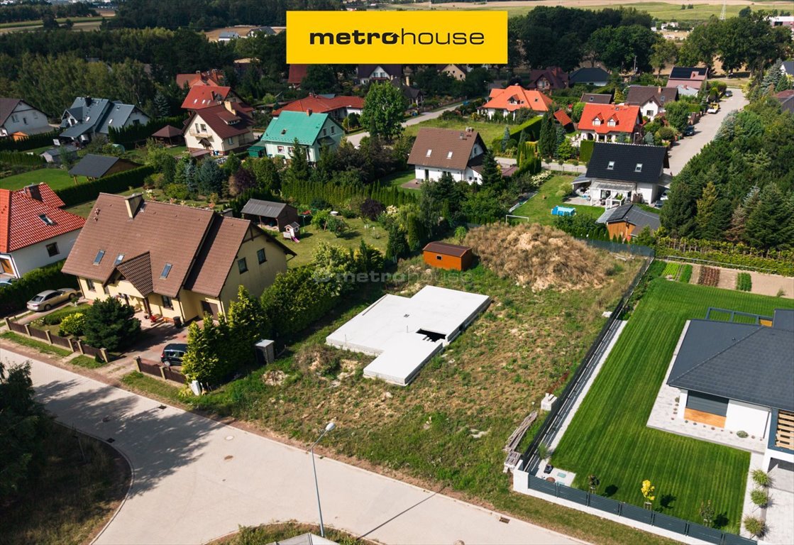 Do sprzedania działka z fundamentem i projektem domu w Klawkowie Klawkowo, Słoneczna  1 260m2 Foto 1