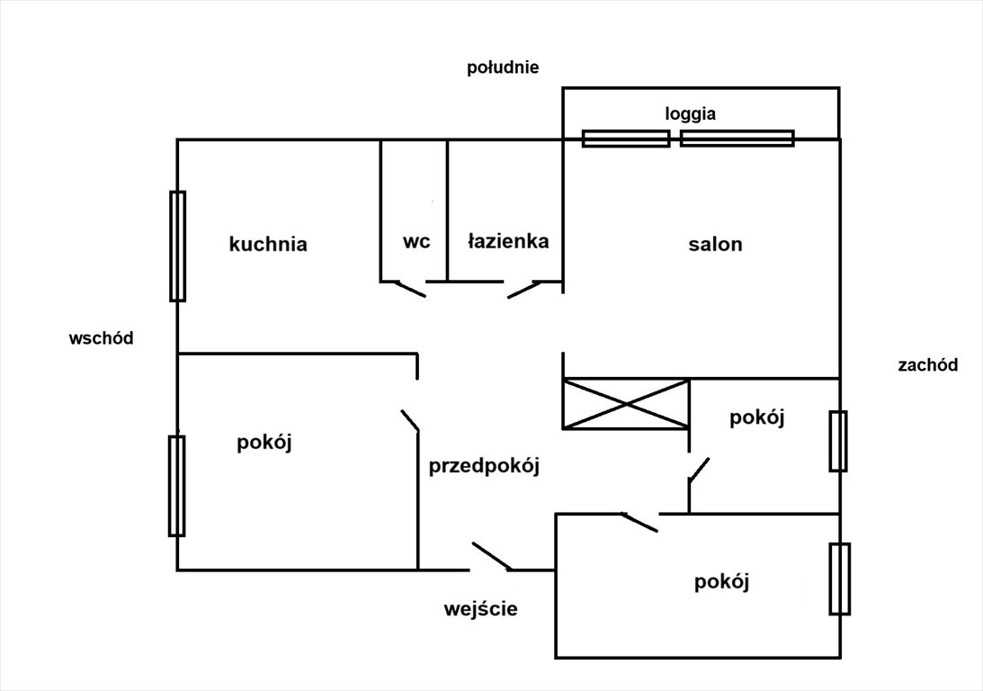 Mieszkanie czteropokojowe  na sprzedaż Rzeszów, Baranówka, Baranówka, Starzyńskiego  68m2 Foto 14