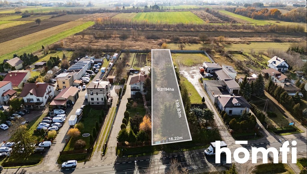 Działka 2194 m² z wodą i mediami, Rajec Szlachecki Radom, Rajec Szlachecki  2 194m2 Foto 1