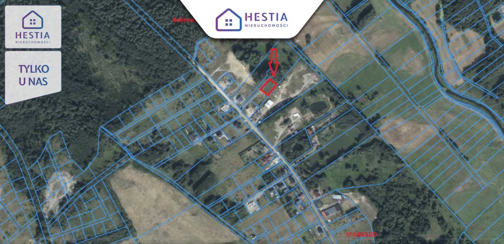 Działka budowlana 1200 m² z WZ, blisko natury i miasta Stargard  1 200m2 Foto 1