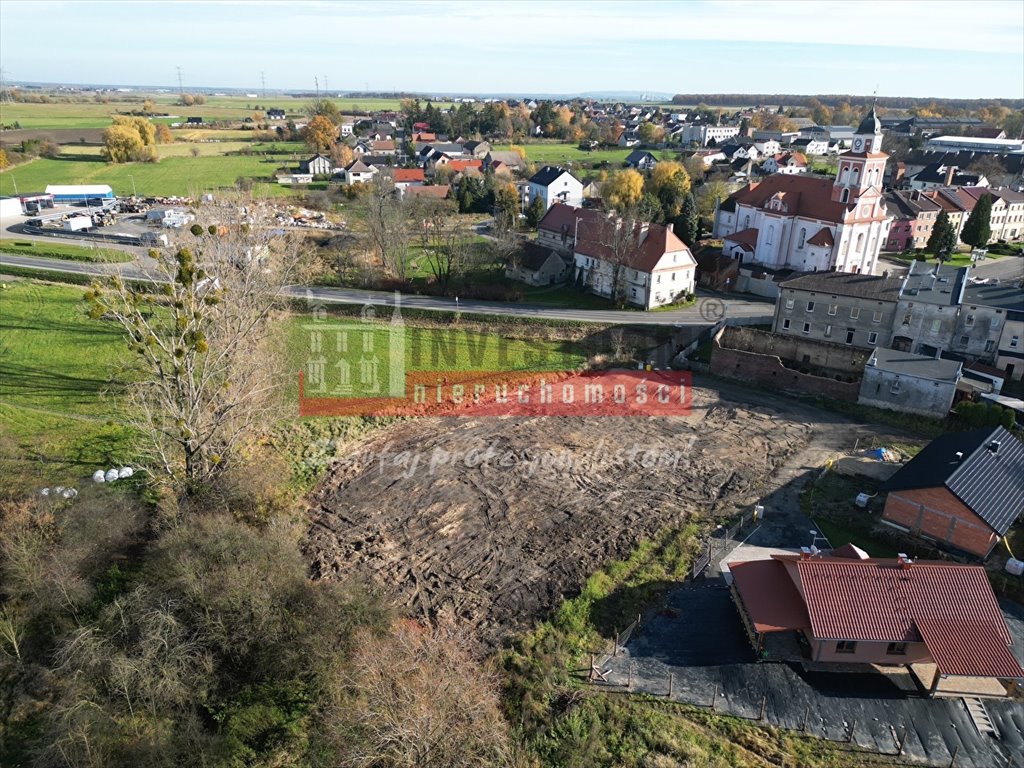 Sprzedam działkę budowlaną 843 m² z mediami w Prószkowie Prószków  843m2 Foto 1