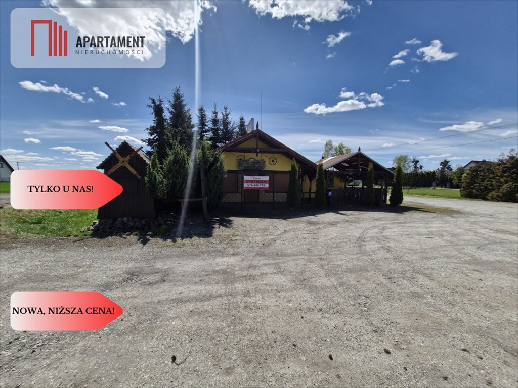 Lokal gastronomiczno-handlowy 60 m2 z tarasem i WZ na dom Juncewo  60m2 Foto 1