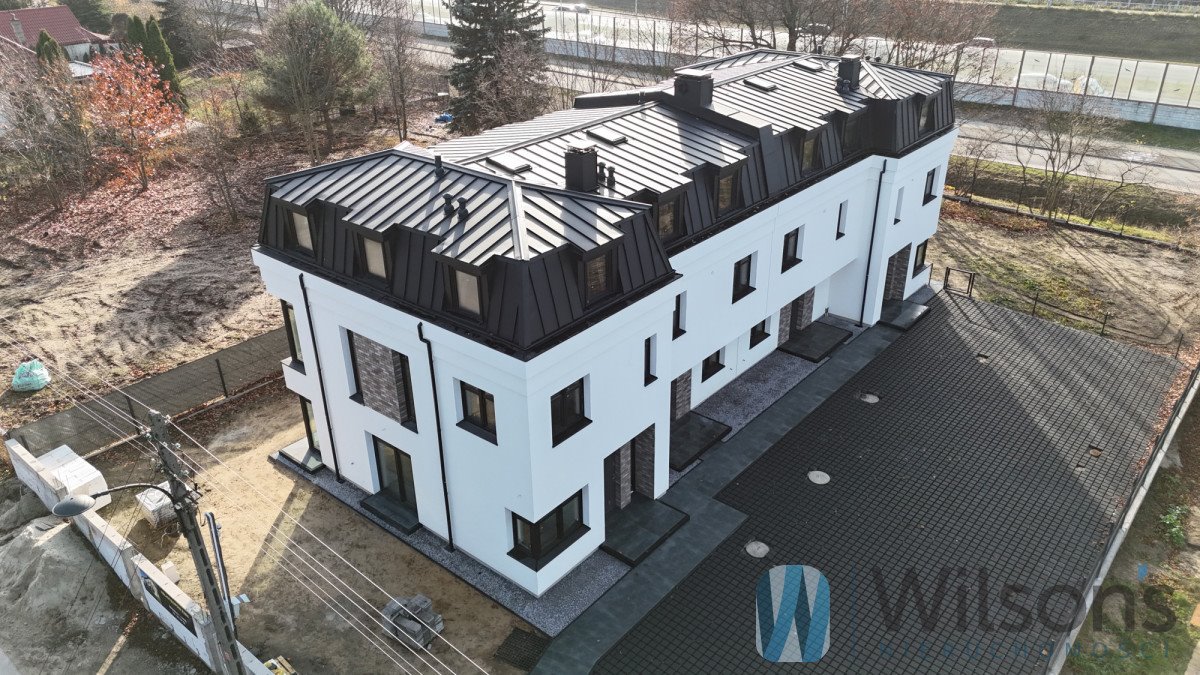 Polecam nowoczesny dom 120 m² z ogródkiem w Wawer Nadwiśle Warszawa, Wawer Nadwiśle  120m2 Foto 1