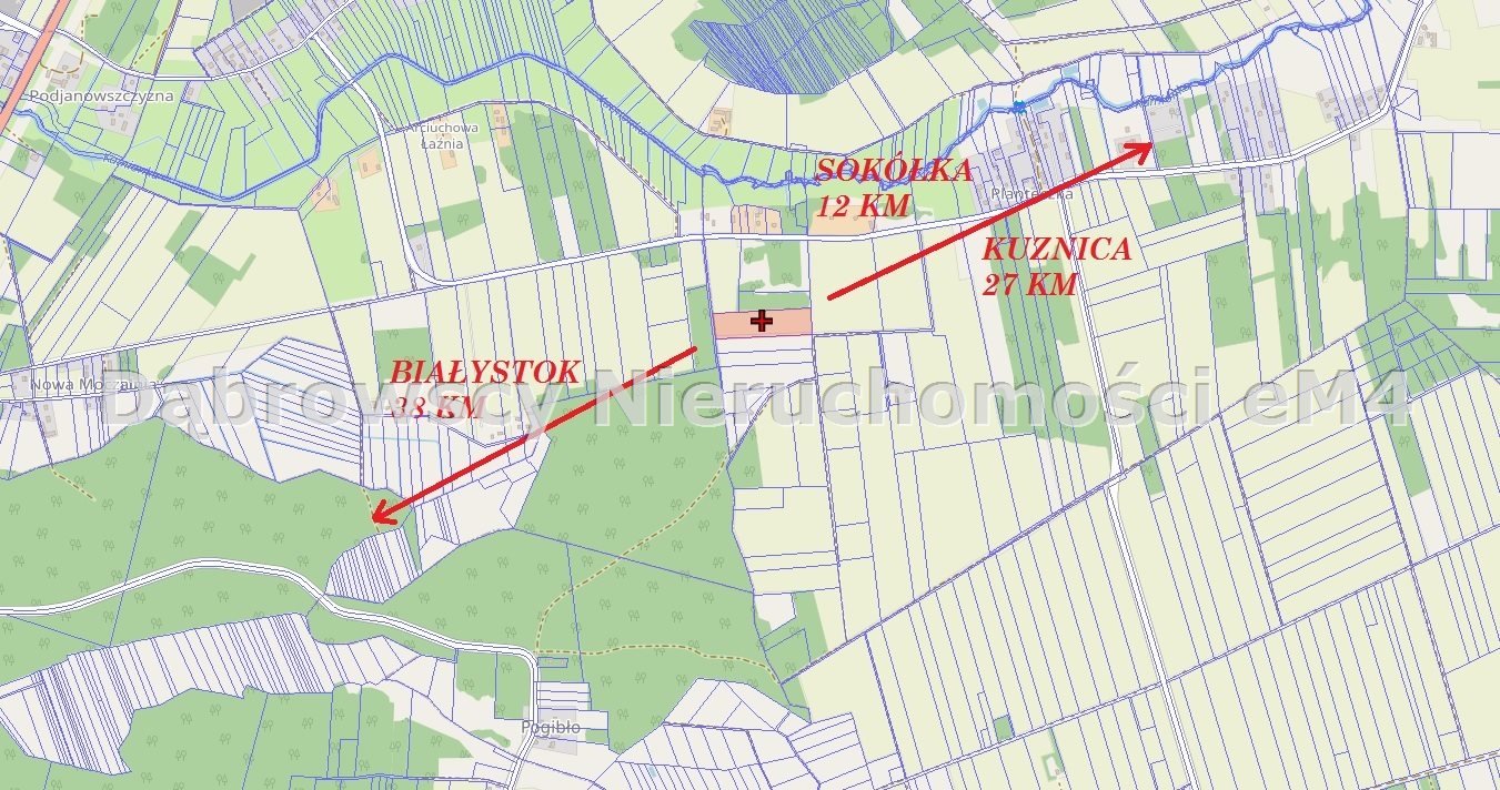 Działka rolna 20 360 m² z możliwością powiększenia Planteczka  20 360m2 Foto 1