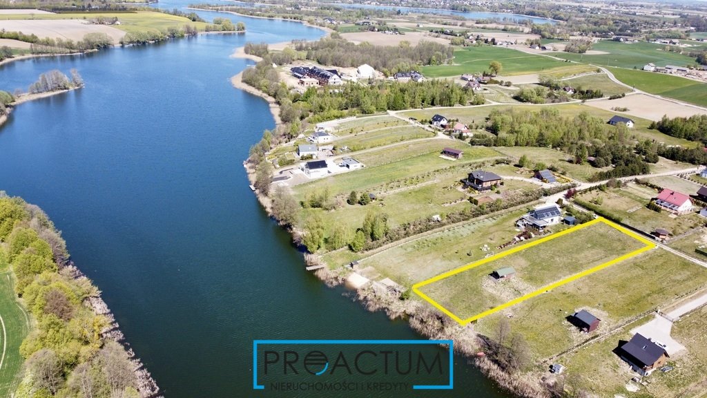Działka nad jeziorem 3136 m² z domem i linią brzegową Jarczechowo  3 136m2 Foto 1