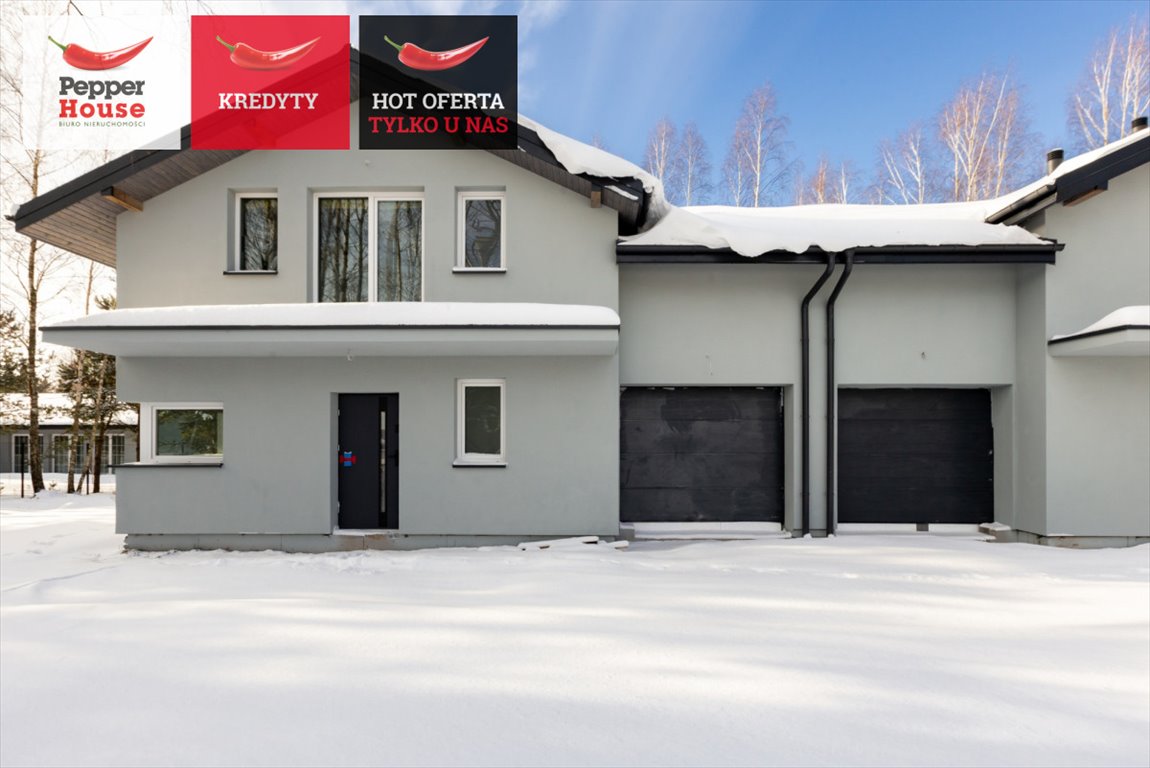 Nowoczesny dom bliźniak 240 m² z dużą działką w Dąbrówce Dąbrówka  240m2 Foto 1