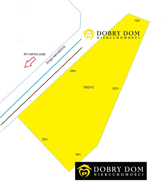 Działka 1862 m² z MPZP, uzbrojona, las, spokojna okolica Krynki  1 862m2 Foto 1