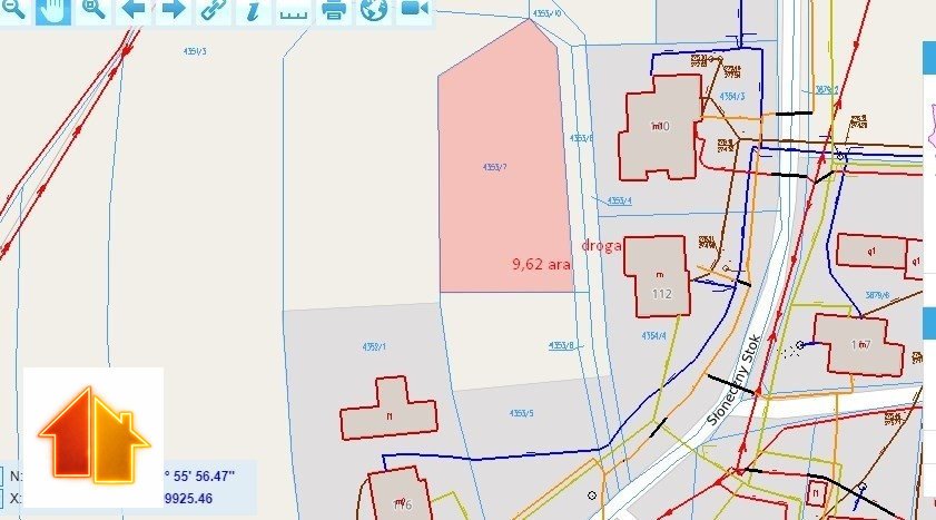 Działka budowlana 9,62 ar z warunkami zabudowy, cicha okolica Rzeszów, Dębicka  962m2 Foto 1