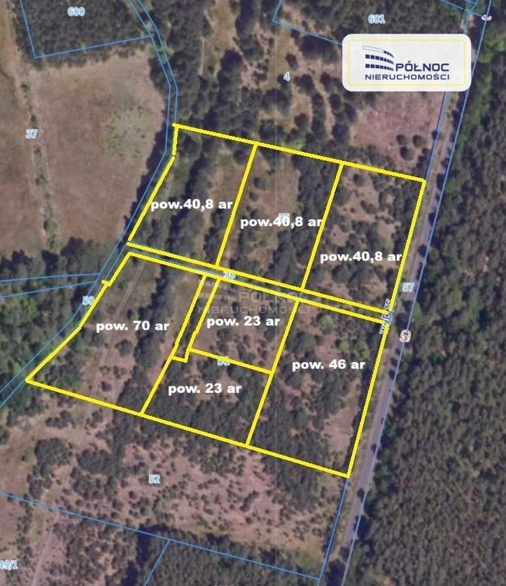 Działka budowlana na sprzedaż Bronowiec  4 080m2 Foto 1