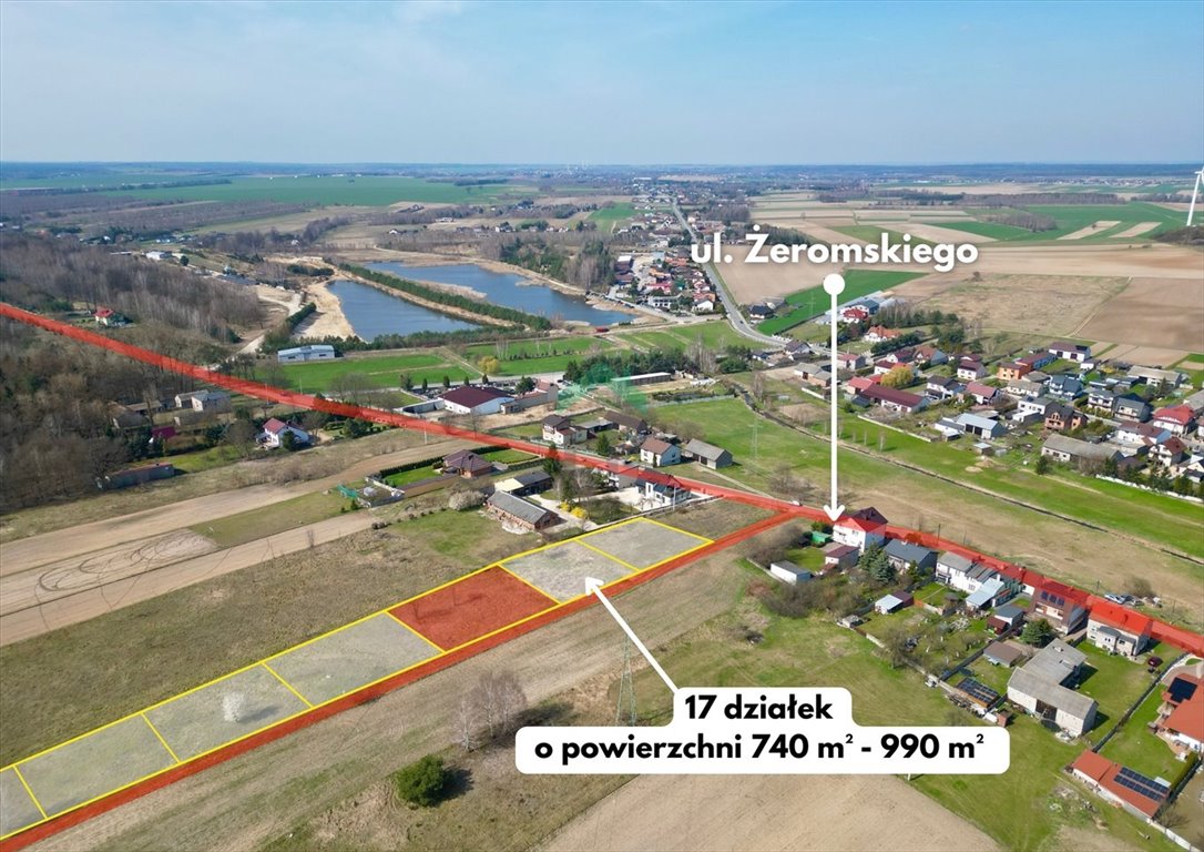 Działka Kamyk 760 m² z widokami i uzbrojeniem - zielone Wzgórze Kamyk  760m2 Foto 1