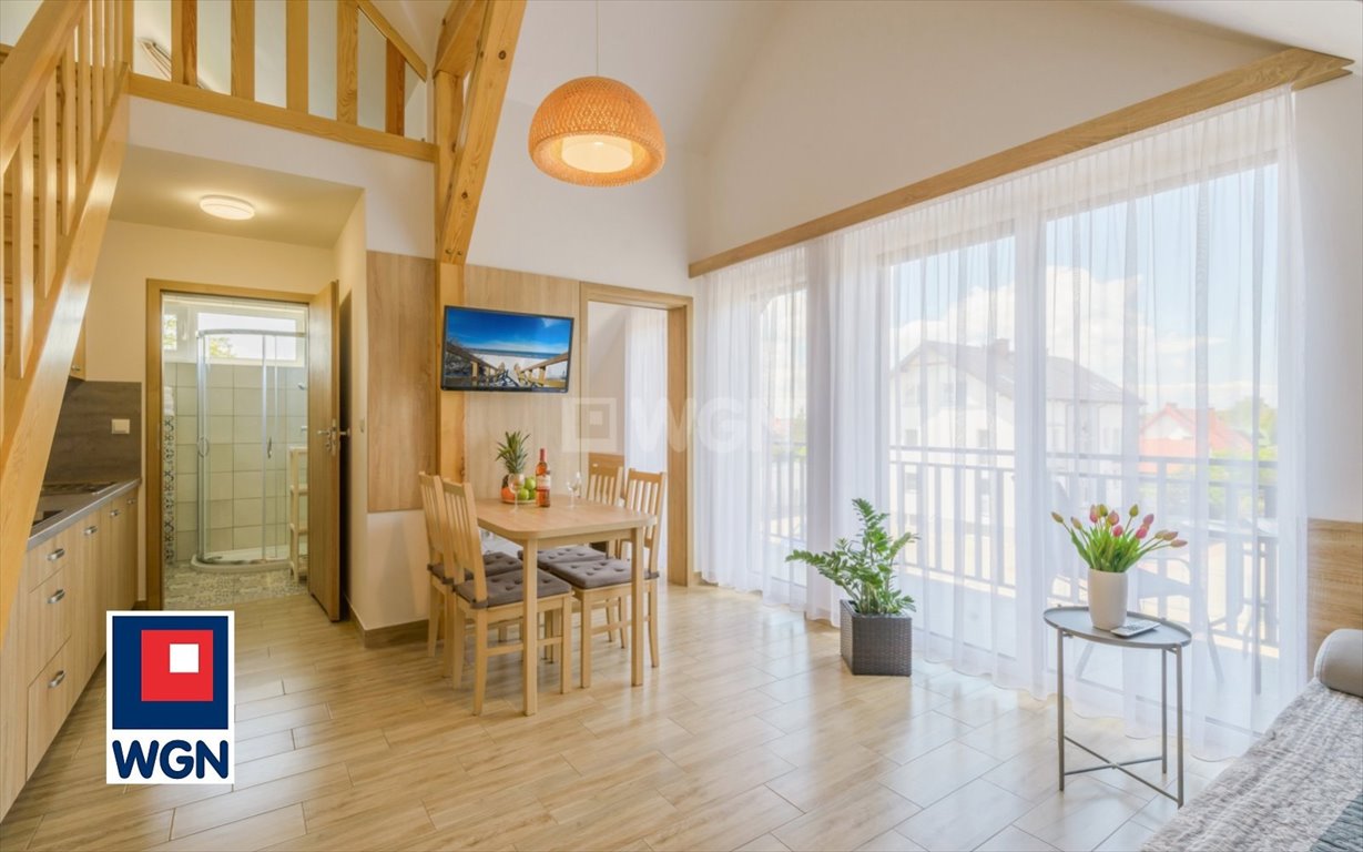 Atrakcyjny apartament 30 m2 z balkonem w Kątach Rybackich Kąty Rybackie, Zaciszna  30m2 Foto 1