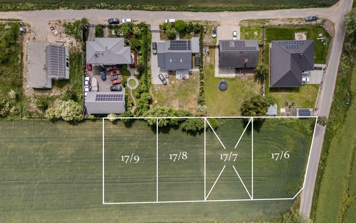 Polecam działkę 734 m² w Rogierówku z pozwoleniem na dom 100 m² Rogierówko, Kościuszki  734m2 Foto 1